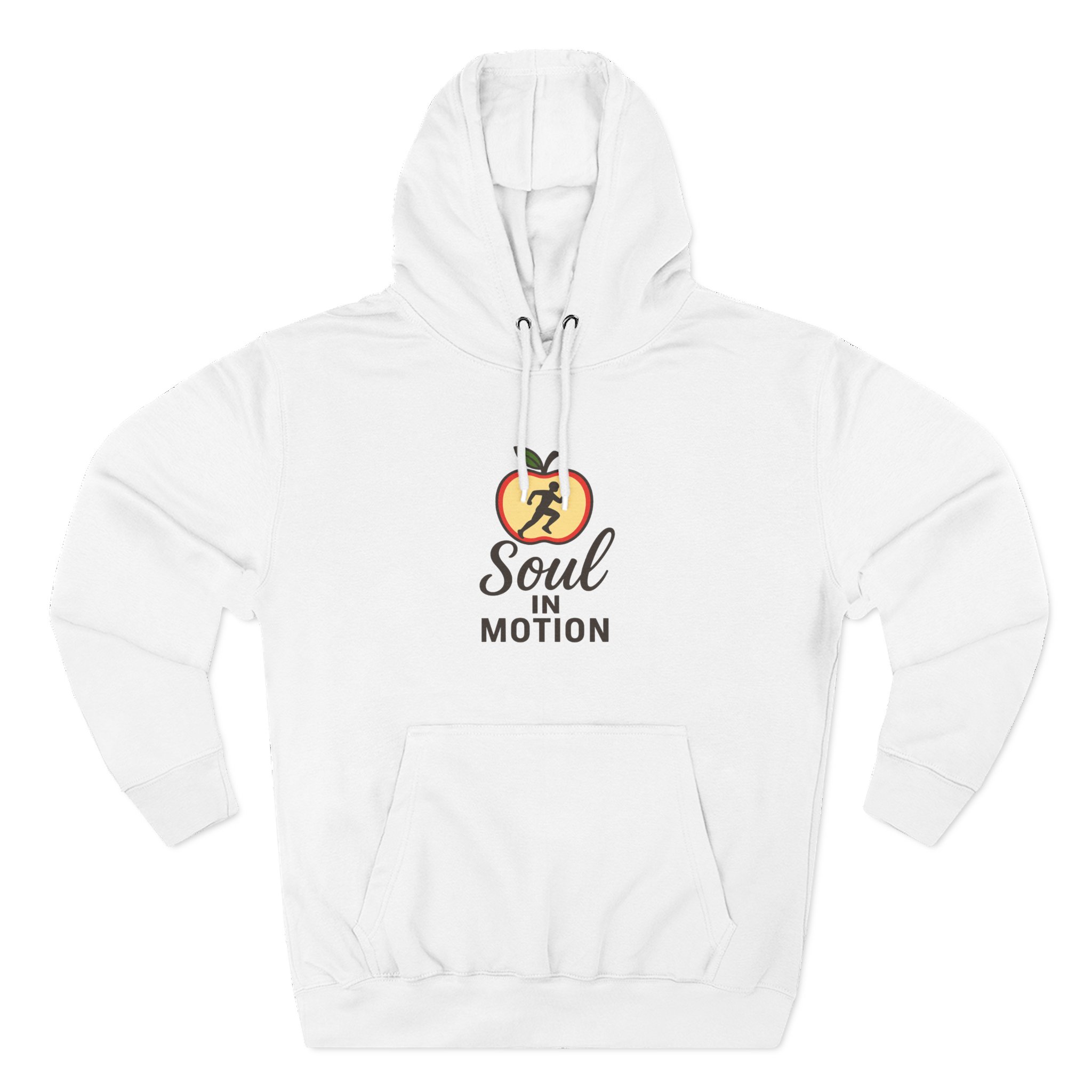 Soul in Motion Fleece Hoodie - Cozy Inspirational Pullover, Fitness Gift, Motivational Apparel, Gym Hoodie, Perfect for Active Lifestyles - Image 2