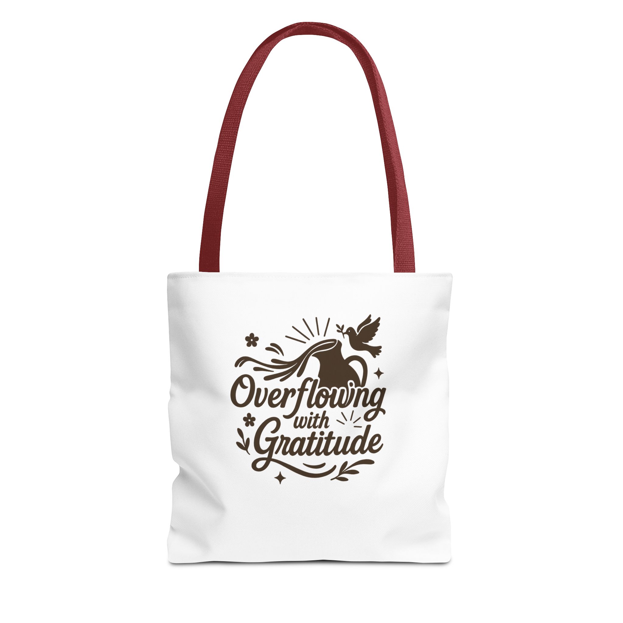 Gratitude Tote Bag, Eco-Friendly Shopper, Beach Bag, Gift for Her, Holiday Accessory, Positive Vibes, Everyday Use - Image 8