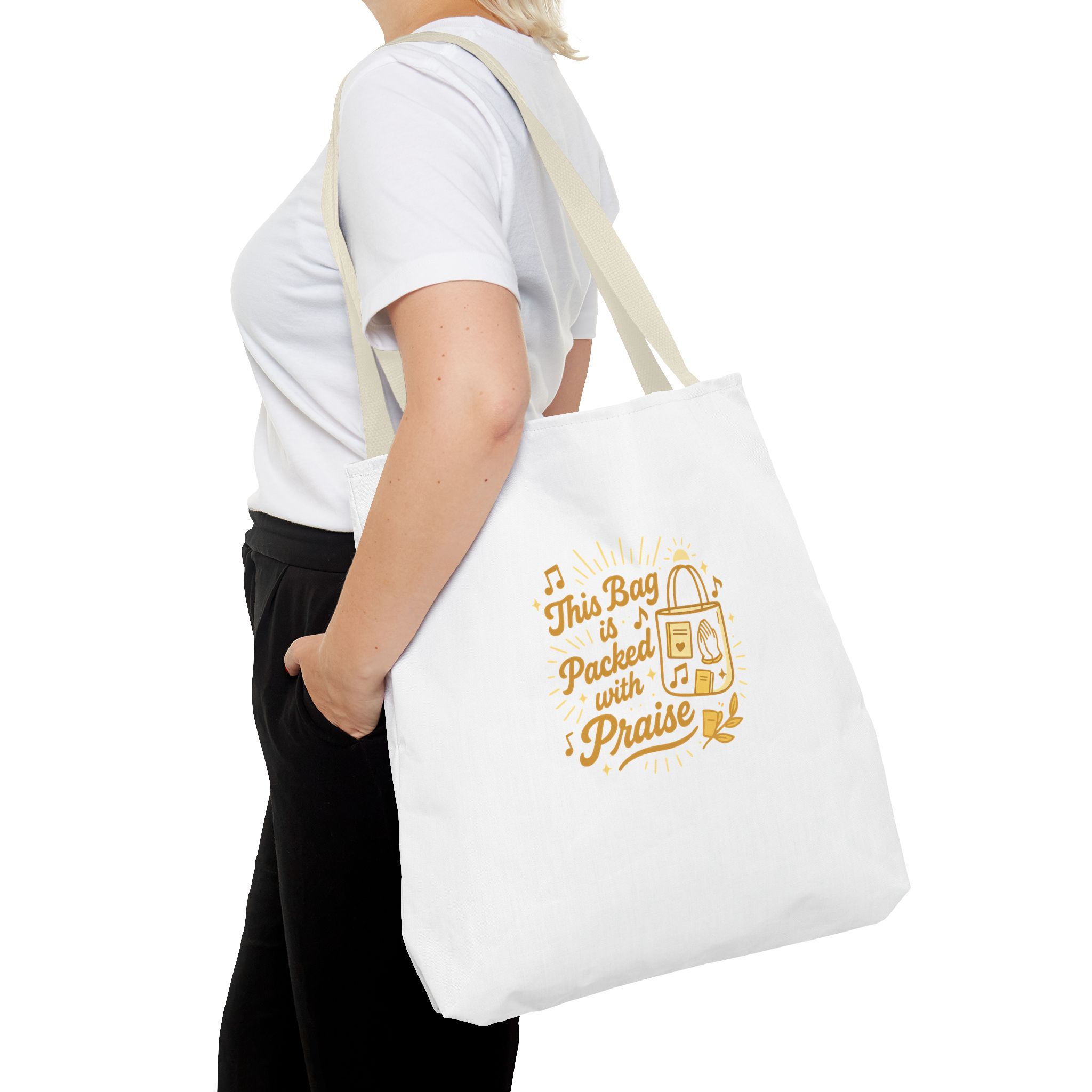 Praise Tote Bag - Perfect Gift for Music Lovers, Everyday Use, Beach Bag, Grocery Shopping, Eco-Friendly - Image 28
