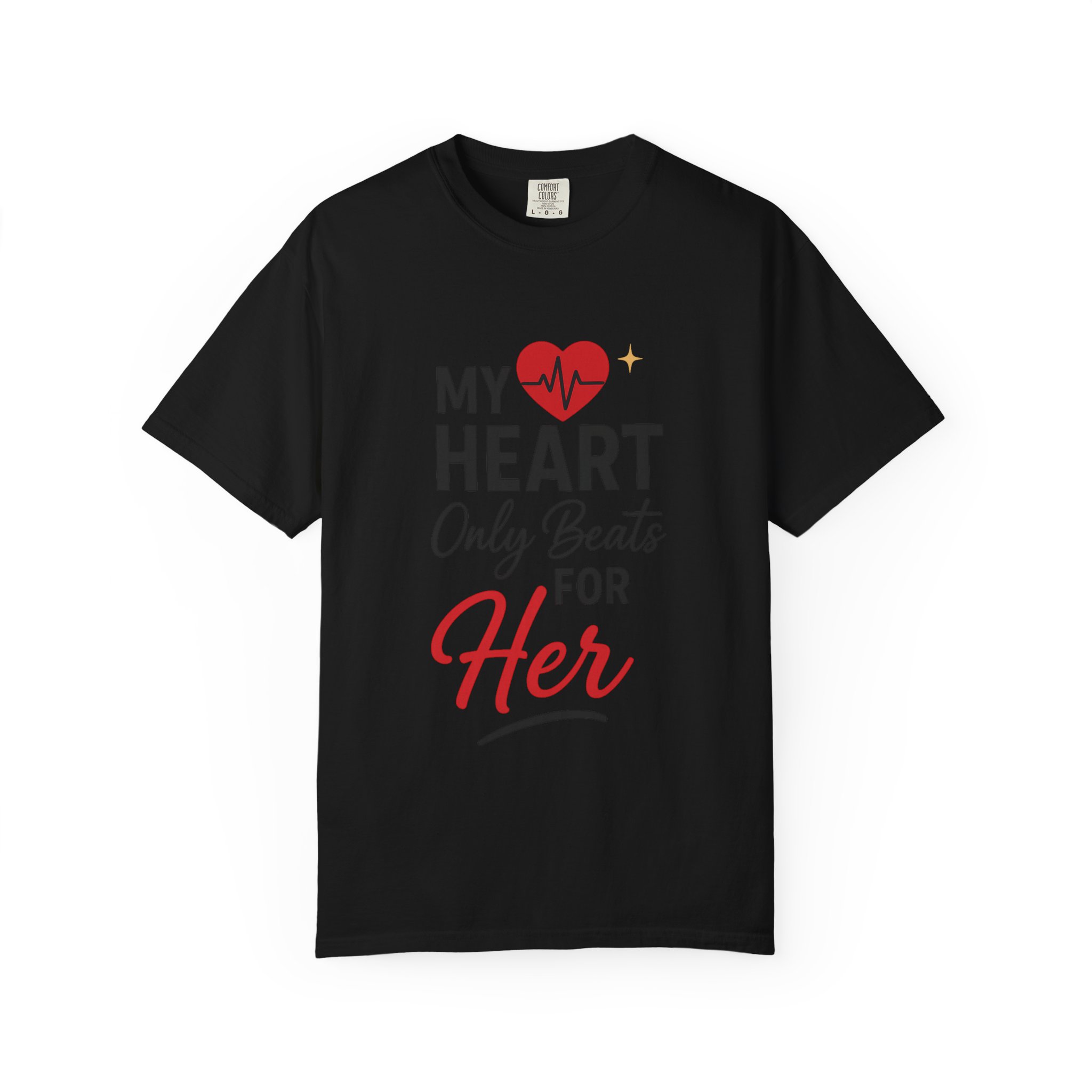 My Heart Only Beats for Her T-Shirt - Image 50