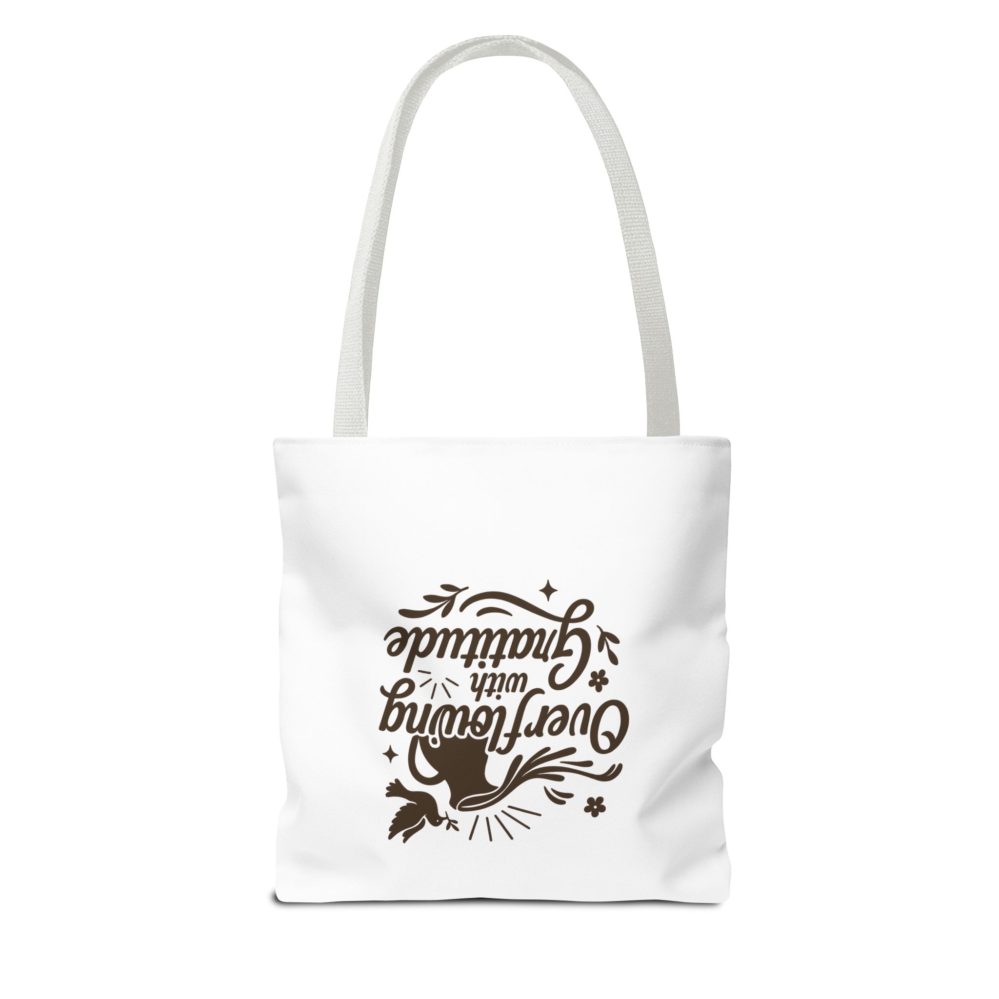 Gratitude Tote Bag, Eco-Friendly Shopper, Beach Bag, Gift for Her, Holiday Accessory, Positive Vibes, Everyday Use - Image 15