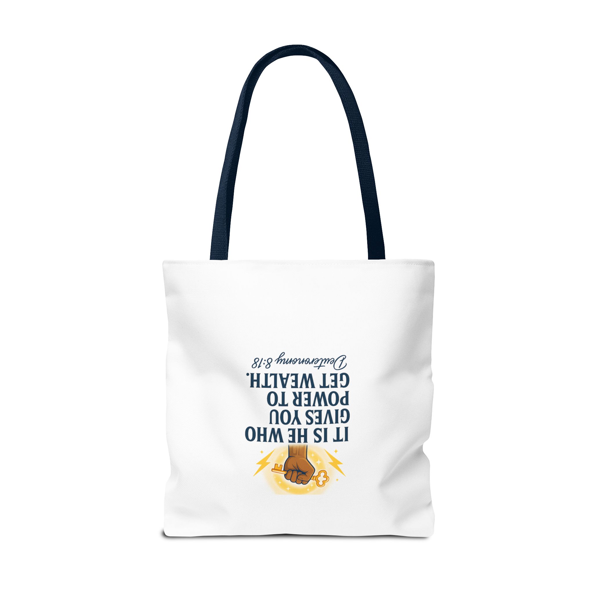 Empowering Tote Bag – Affirmation Art, Motivational Gift, Inspirational Accessory, Bible Verse Tote, Everyday Carryall - Image 30