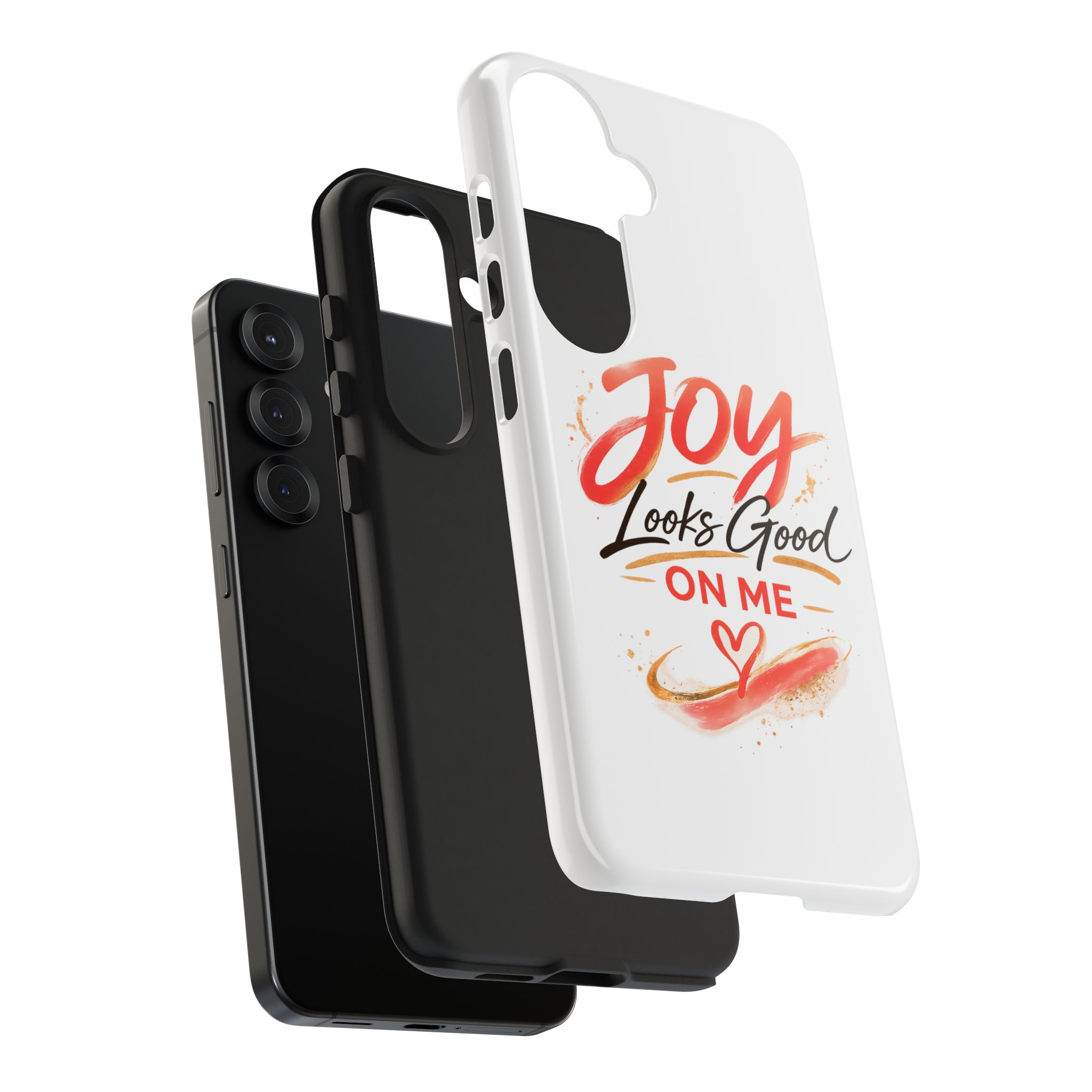 Tough Phone Case — "Joy Looks Good on Me" Inspirational Protective Phone Cover - Image 99