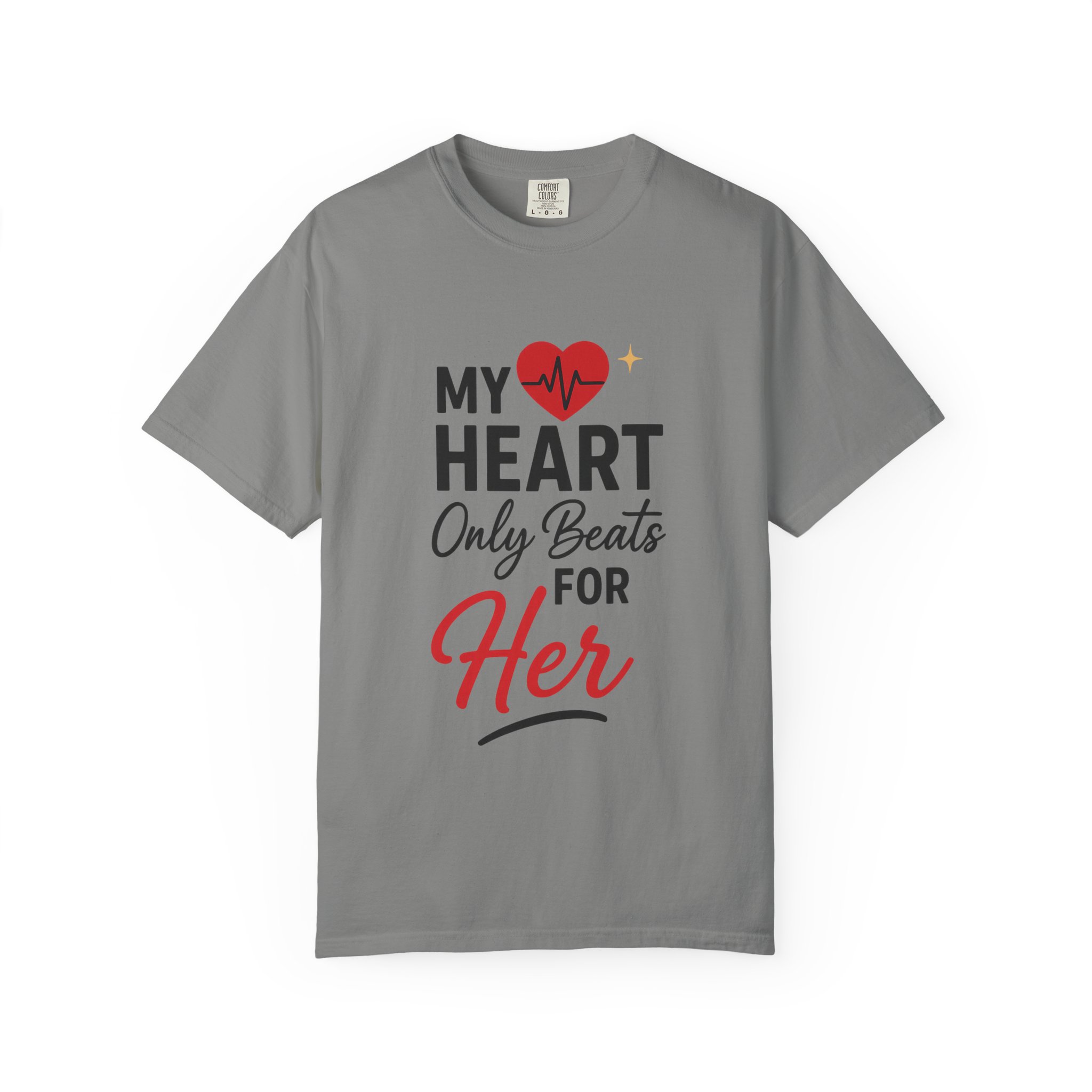 My Heart Only Beats for Her T-Shirt - Image 42