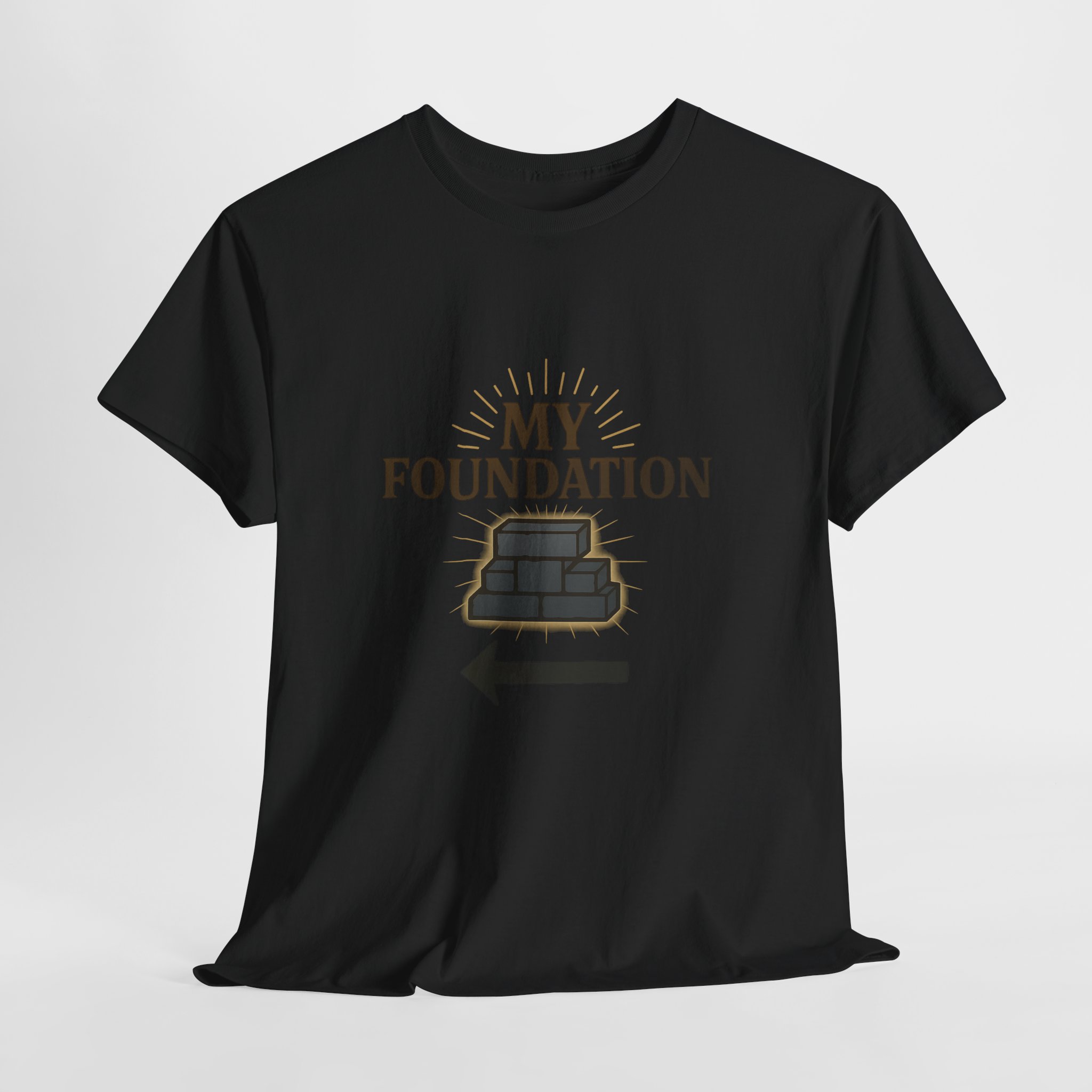 My Foundation Arrow T-Shirt — Graphic Tee with Stack Illustration - Image 14