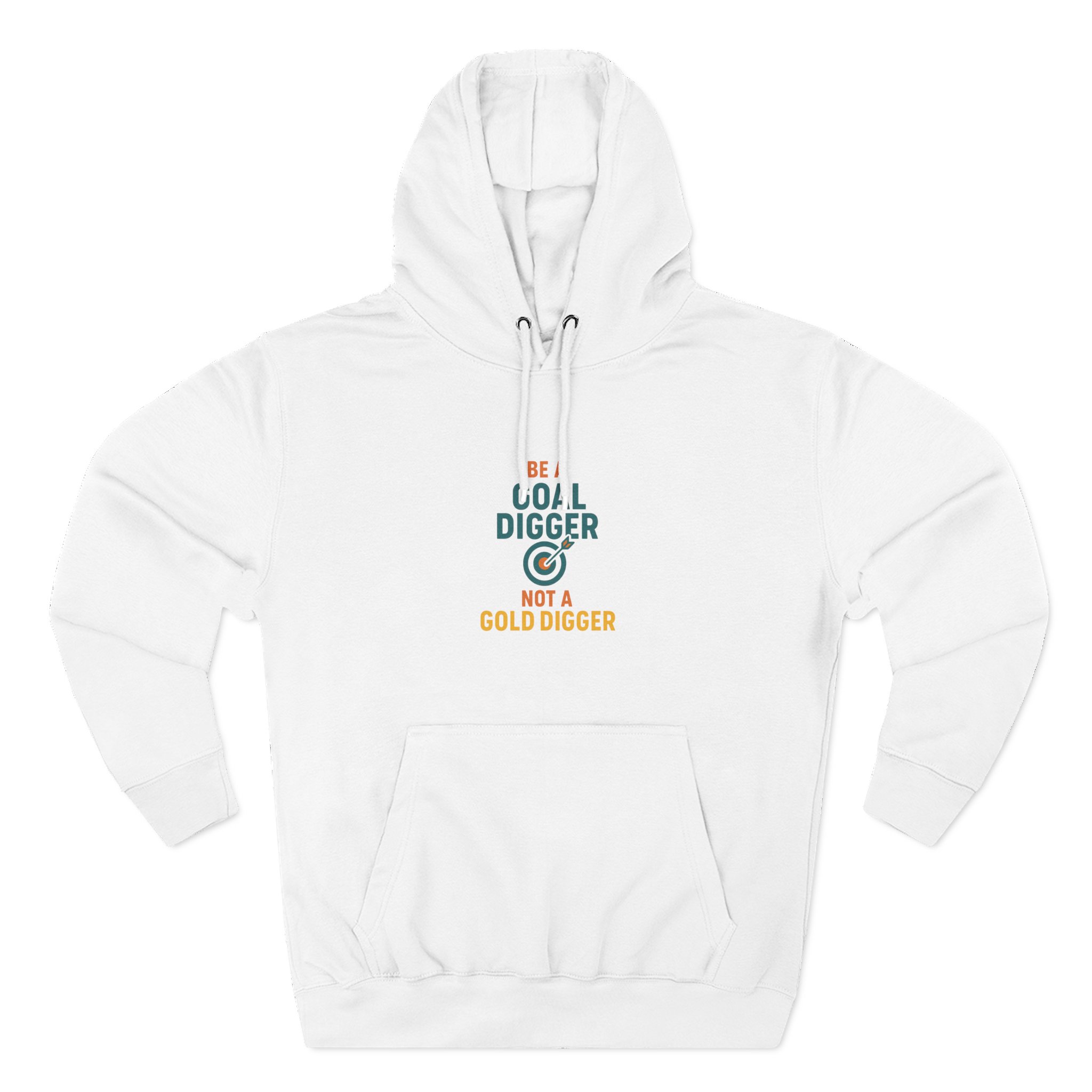 Goal Digger Fleece Hoodie - Inspirational Gift, Cozy Wear, Motivational Clothing, Perfect for Goals, Funny Sweatshirt - Image 2
