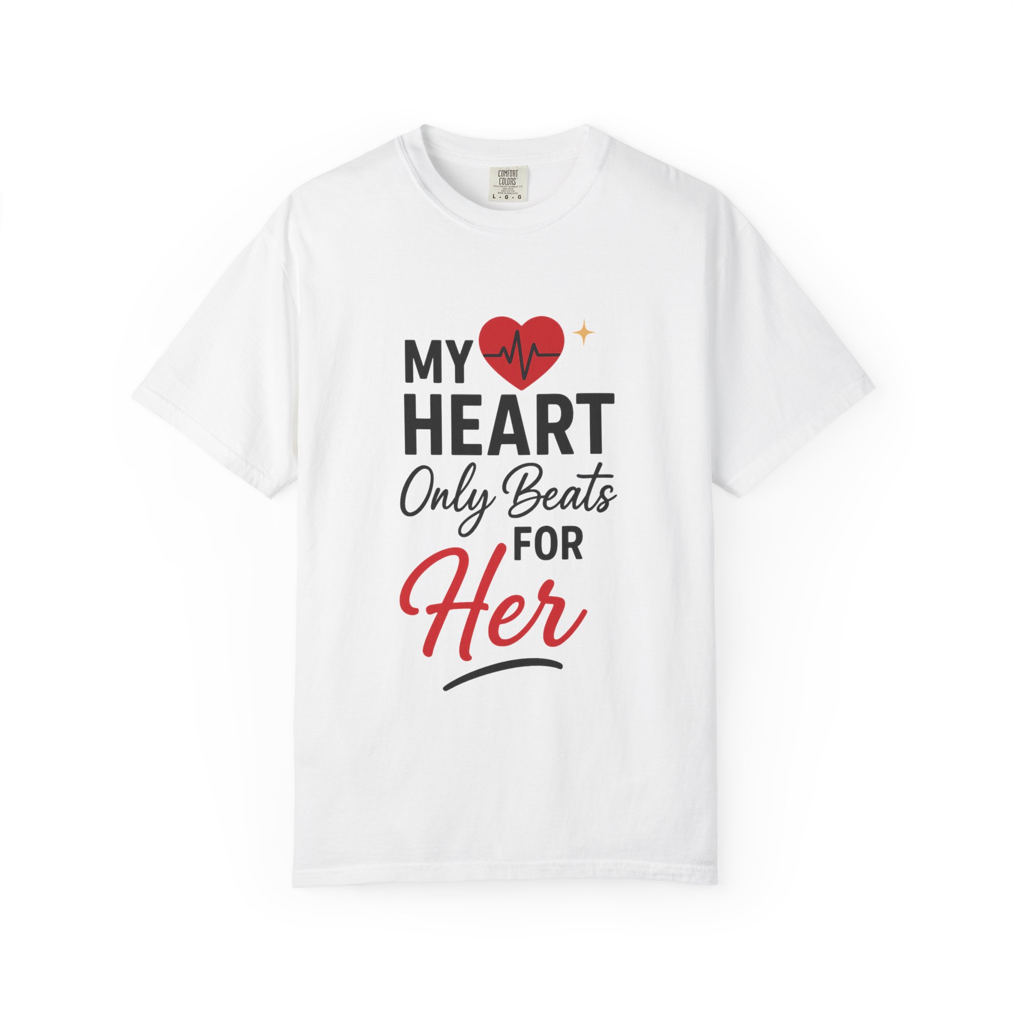 My Heart Only Beats for Her T-Shirt - Image 2
