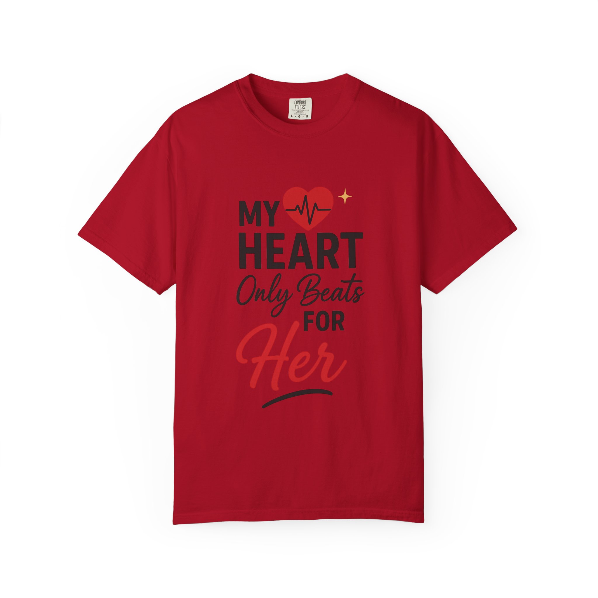 My Heart Only Beats for Her T-Shirt - Image 58
