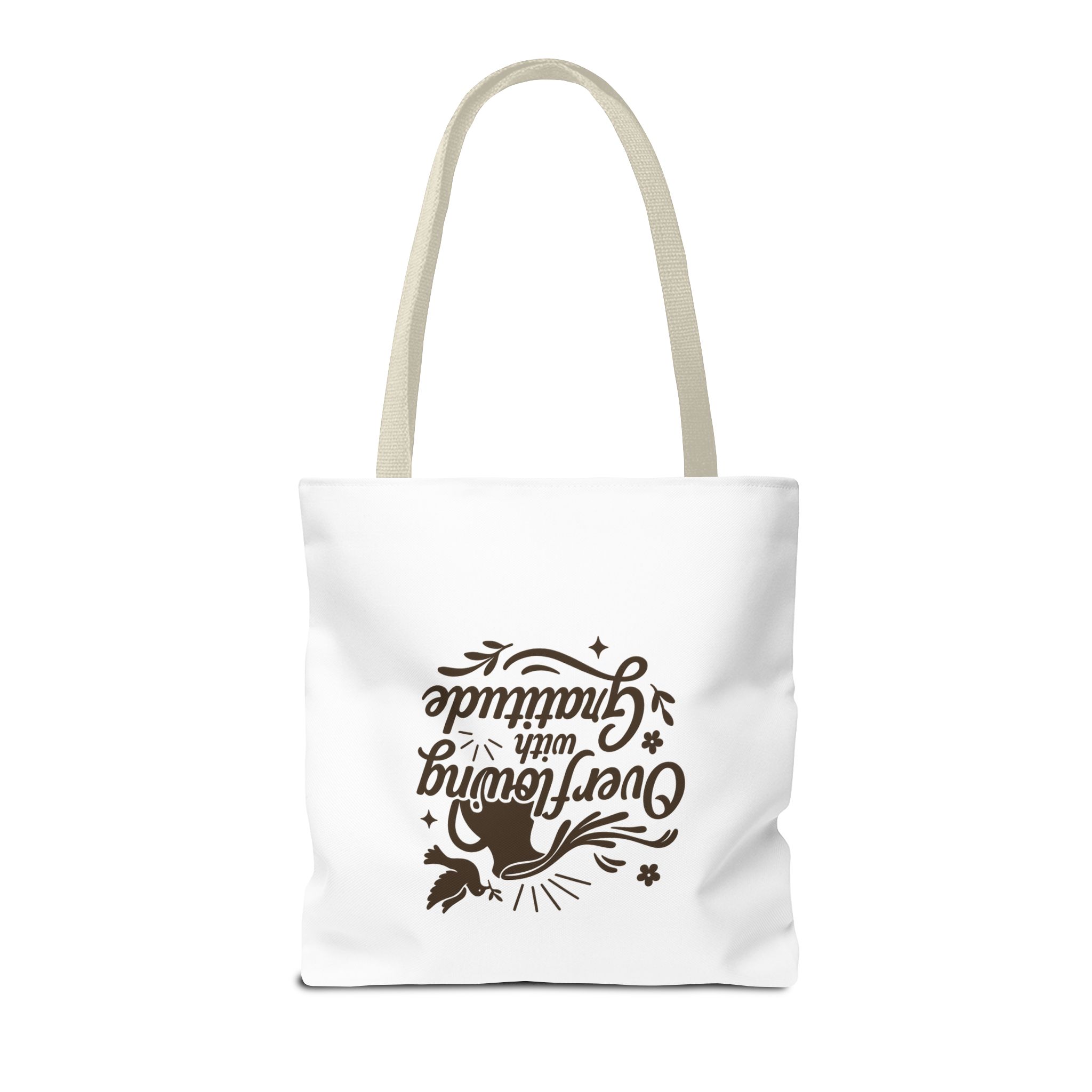 Gratitude Tote Bag, Eco-Friendly Shopper, Beach Bag, Gift for Her, Holiday Accessory, Positive Vibes, Everyday Use - Image 42