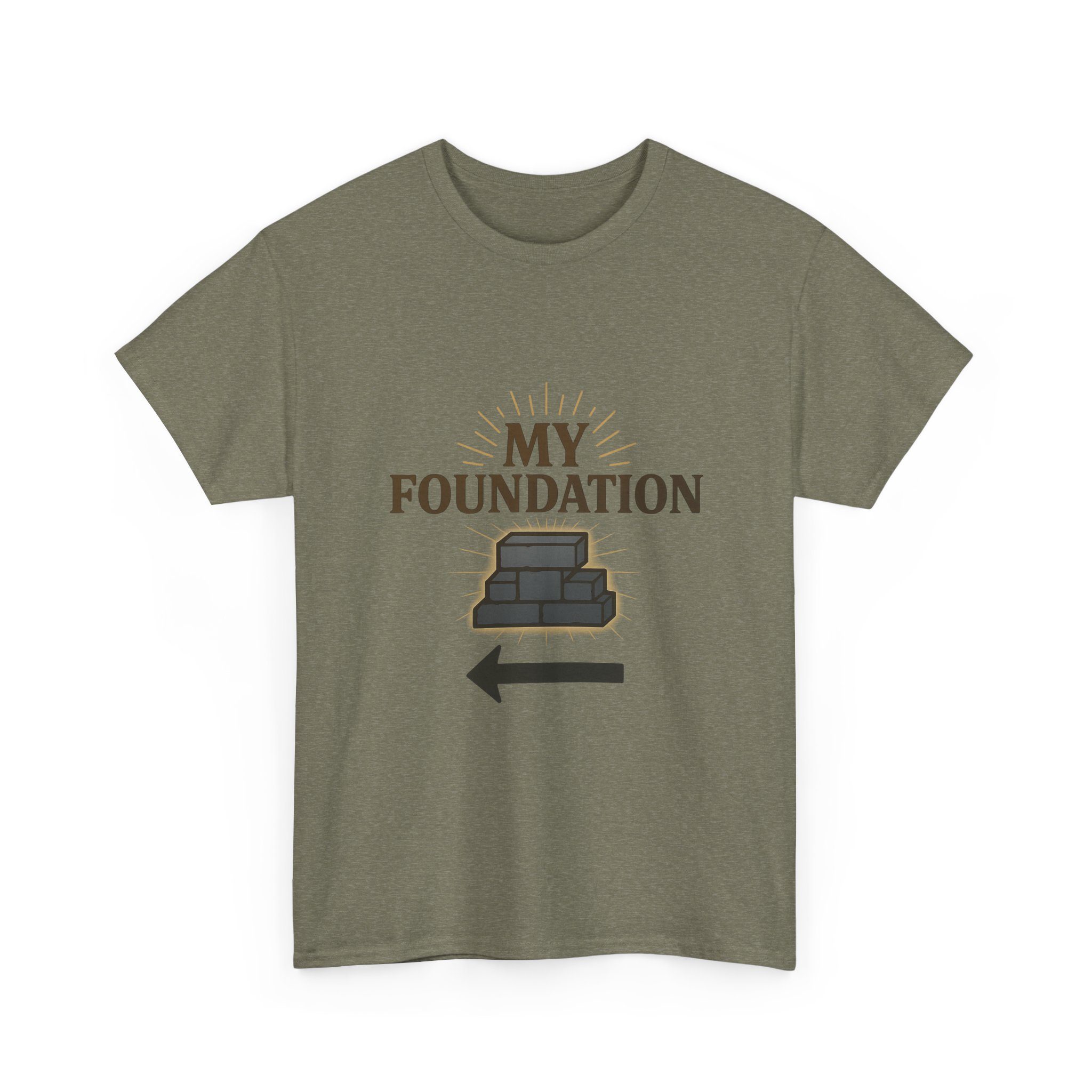 My Foundation Arrow T-Shirt — Graphic Tee with Stack Illustration - Image 29